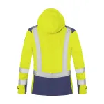 Kübler Reflectiq hardshell dzseki PSA2 (Neon sárga-Sötétkék)