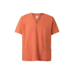 Egészségügyi mikroszálas uniszex felső, scrub. (Mandarin)