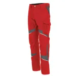 Kübler Activiq cotton+ Női deréknadrág (Közép piros-Antracit)