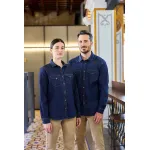 Női hosszú ujjú denim ing