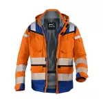 Kübler Reflectiq Téli dzseki (Neon narancssárga-Kék)
