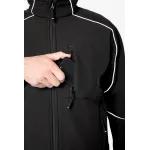 FHB DIRK Softshell dzseki (Fekete)