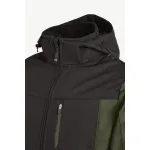 FHB JANNIK Softshell dzseki (Oliva zöld-Fekete)