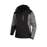 FHB JANNIK Softshell dzseki (Szürke-Fekete)