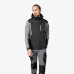 FHB JANNIK Softshell dzseki (Szürke-Fekete)