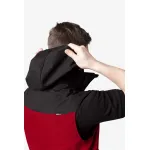 FHB JUSTUS Softshell mellény (Piros-Fekete)