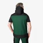 FHB JUSTUS Softshell mellény (Zöld-Fekete)
