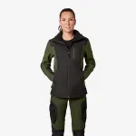 FHB JULIA Softshell női dzseki (Oliva zöld-Fekete)