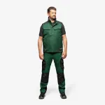 FHB HAUKE Téli mellény (Zöld-Fekete)