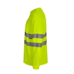 Velilla jólláthatósági hosszú ujjú póló, pamutgazdag (Neon sárga)