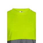 Velilla jólláthatósági póló, pamutgazdag (Neon sárga)