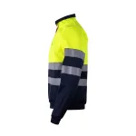 Velilla jólláthatósági pulóver (Sötétkék-Neon sárga)